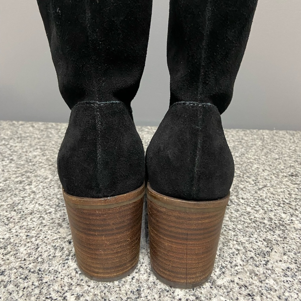 Lucky Brand Black Heeled Boots - Picture 8 of 17